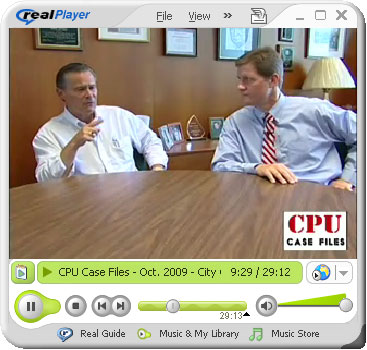 Click to open CPU Case Files program. 