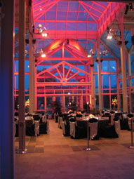 Atrium of the Education and Visitor Center