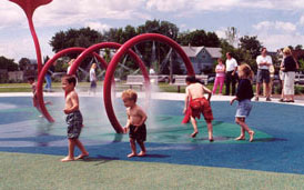 Gordon Park Splash Pad &ndash; with themes of the sea