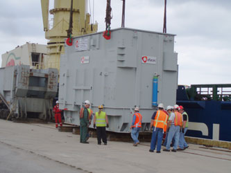 Federal Marine Terminals hires International Longshoremen to safely maneuver general cargoes.