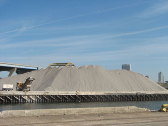 The port began receiving limestone for the We Energies Oak Creek power plant.