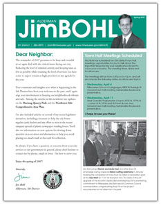 Click to open Spring 2007 newsletter. 
