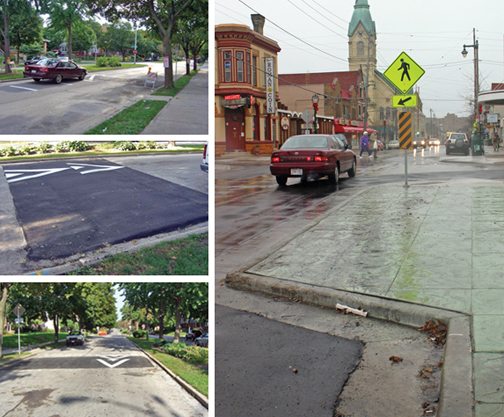 Speed humps