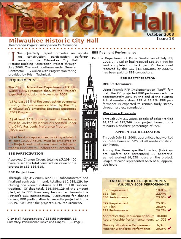 October 2008 Issue 13